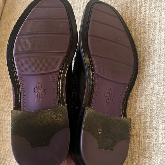 Cole Haan men purpled and black Oxford shoes size 7 - Picture 5 of 7